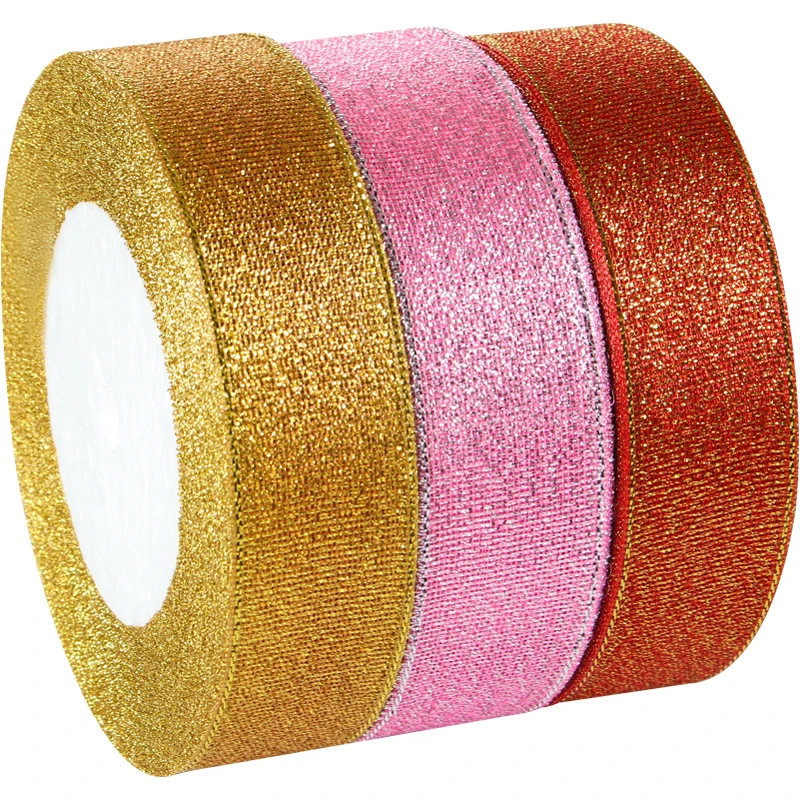 25yards 25MM Glitter Onion Rib - Women Accessories Gift Box บทวิจารณ์และราคา