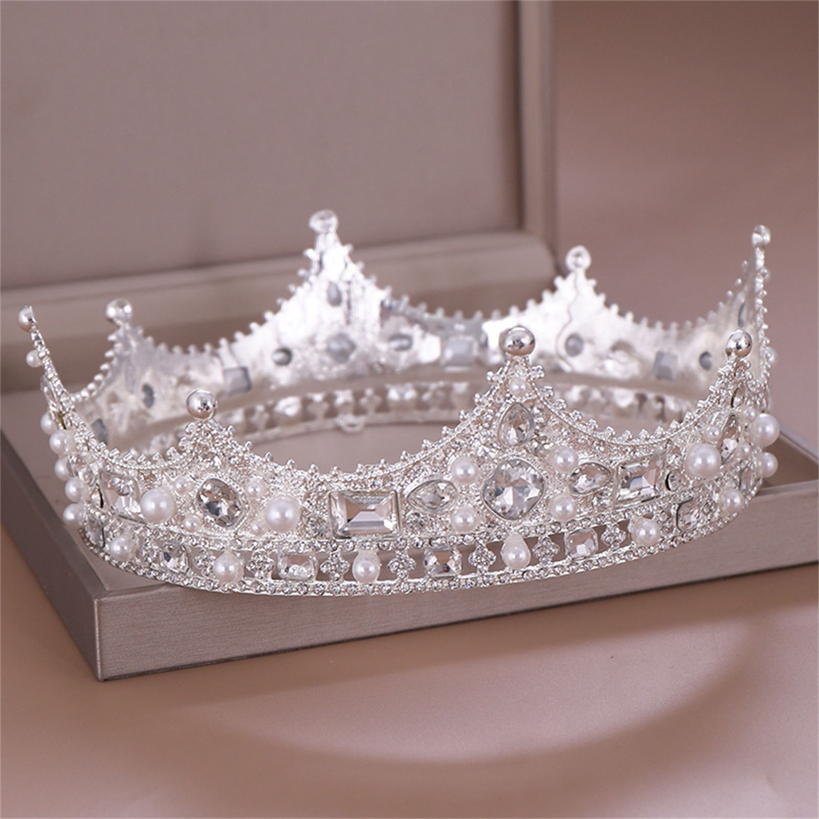 Alloy Crown Tiara Retro Bridal - Women Accessories For Wedding บทวิจารณ์และราคา